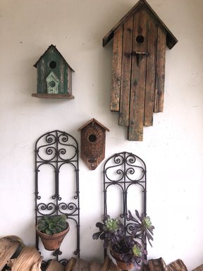 Antique Birdhouses