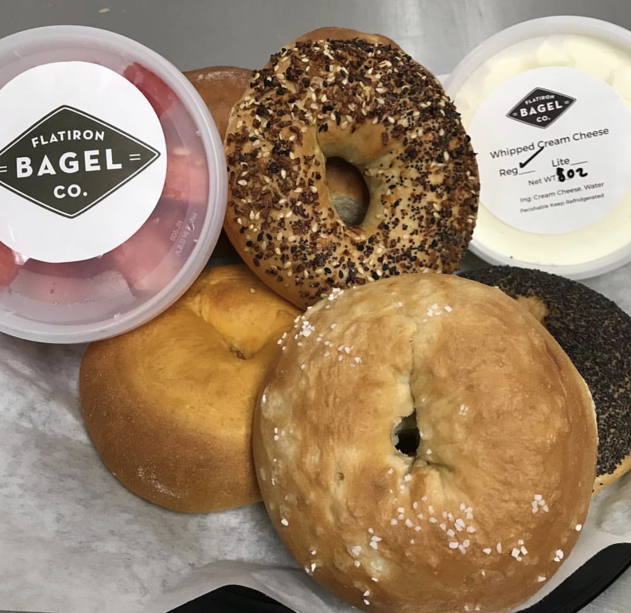 #wildaboutwednesday   Flatiron Bagel