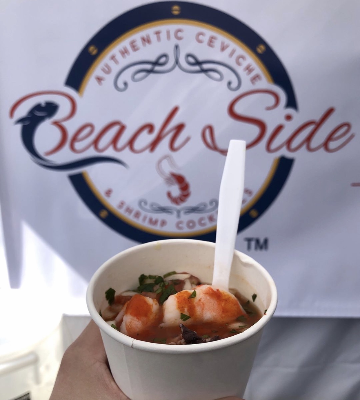 #wildaboutwednesday    Beach Side Ceviche