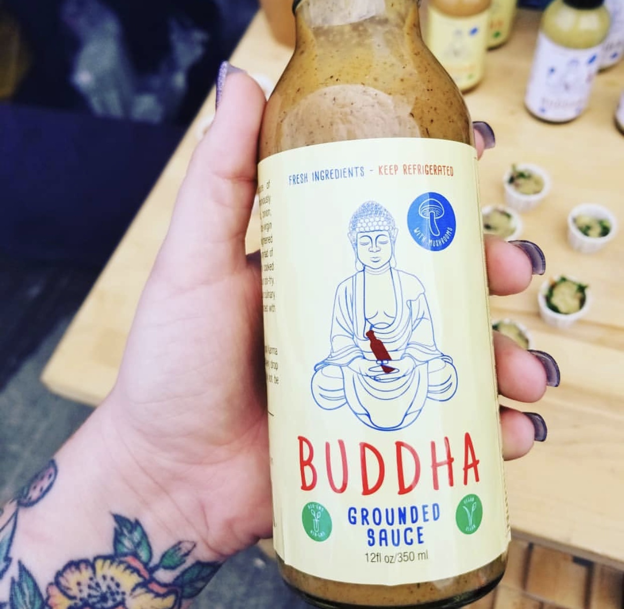 #wildaboutwednesday     Buddha Sauce