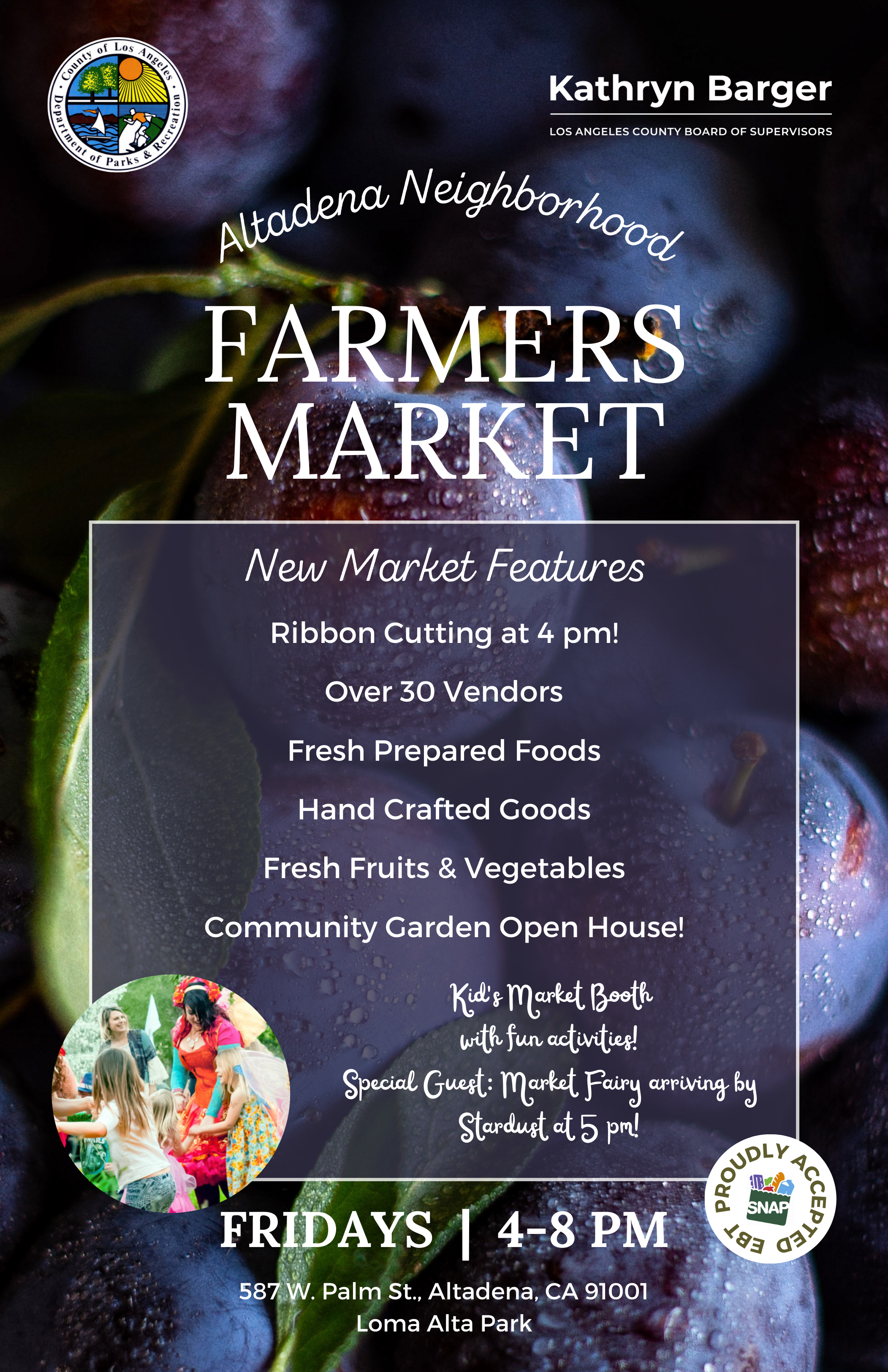 All New Altadena Neighborhood Farmer’s Market