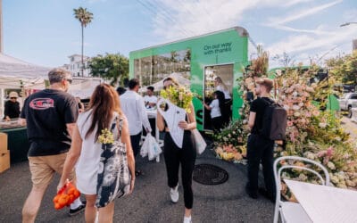 Celebrating Moms & Nurturers with Uber Eats at Melrose Place Farmers Market